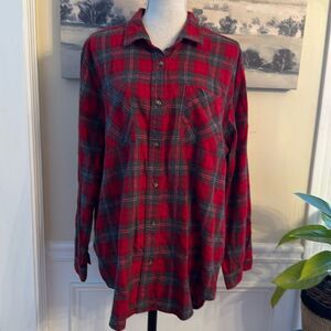 Classic Tartan Plaid Sperry Flannel Button Down